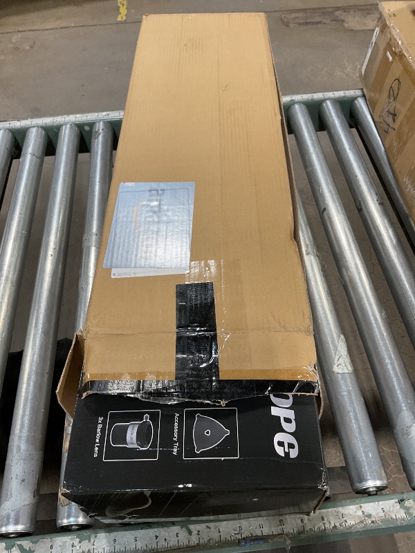 Photo 1 of **FOR PARTS/ NON-FUNCTIONAL*** Telescope,Telescope for Adults High Powered, 90mm Aperture 900mm Professional Refractor Telescopes for Kids & Beginners, Magnification 450X,for Planet Observation with Stainless Tripod & Phone Adapter