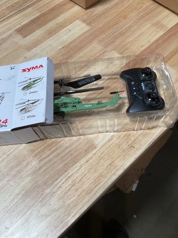 Photo 1 of *** CHECK NELLIS PHOTO FOR MODEL ***SYMA S55H Remote Control Helicopter, Military RC Helicopters with Cool Appearance Design, Upgraded Protection Function, Altitude Hold, for Kids Adults