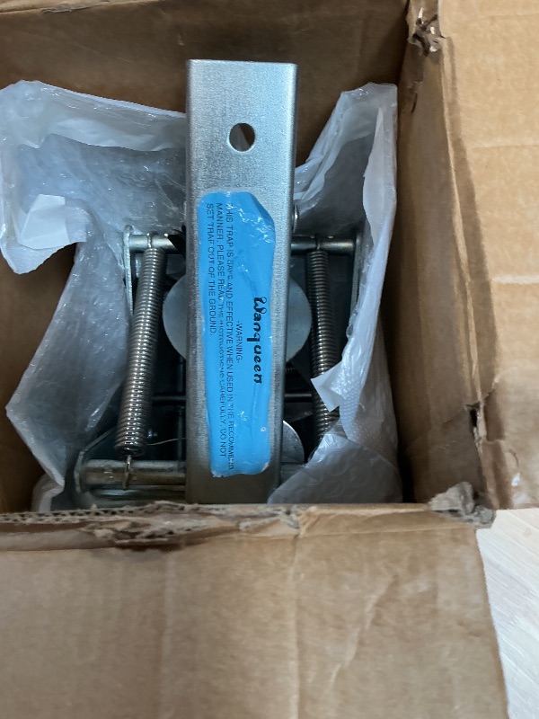 Photo 1 of 2 Pack Mole Traps that Kill Best, Vole Traps Outdoor Use Scissor for Lawns, Mole Trap Easy to Set Galvanized Steel Reusable Quick Capture Gopher