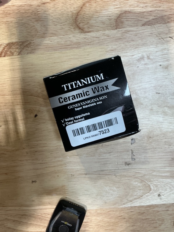 Photo 1 of 2026 Titanium Ceramic Car Wax,Professional Paint Protection, Waterproof Formula with Graphene, Brazil Wax, Long-Lasting Paint Protection for All Vehicle Types