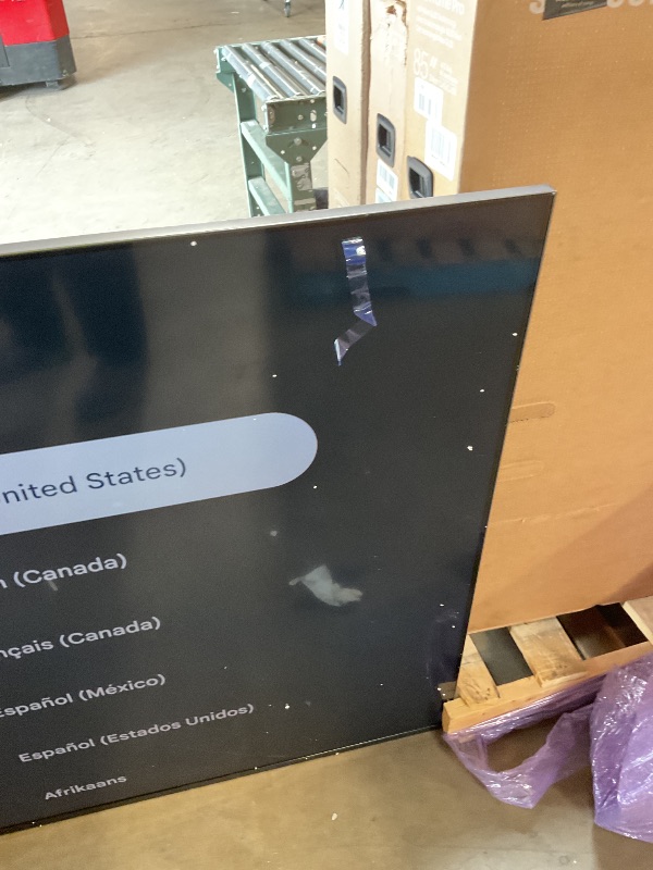 Photo 1 of **DIRT FROM TRANSPORT **Sony 85 Inch Mini LED QLED 4K Ultra HD TV BRAVIA 7 Smart Google TV with Dolby Vision HDR and Exclusive Features for PlayStation®5 (K-85XR70)