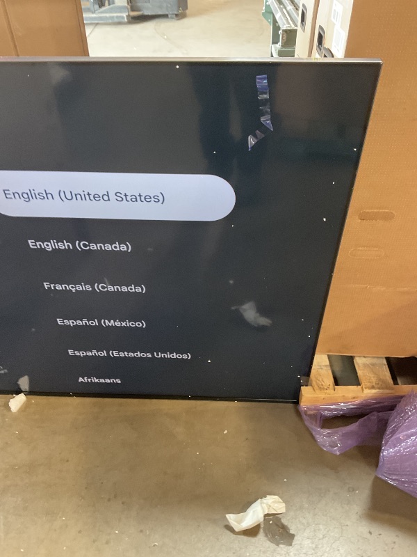 Photo 1 of **DIRT FROM TRANSPORT **Sony 85 Inch Mini LED QLED 4K Ultra HD TV BRAVIA 7 Smart Google TV with Dolby Vision HDR and Exclusive Features for PlayStation®5 (K-85XR70)