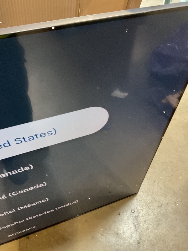 Photo 1 of **DIRT FROM TRANSPORT **Sony 85 Inch Mini LED QLED 4K Ultra HD TV BRAVIA 7 Smart Google TV with Dolby Vision HDR and Exclusive Features for PlayStation®5 (K-85XR70)