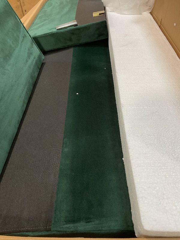 Photo 1 of **DIRT**Modway EEI-3764-GRN Valour Performance Velvet Sofa, Green