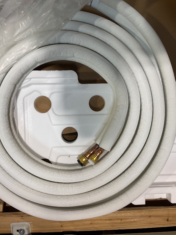 Photo 1 of **LOOKS NEW. MOLD SMELL. ONE BOX OF TWO. SELLING FOR PARTS AS PARTIAL SET****MRCOOL 24000 BTU 230V Ductless Inverter Mini Split Air Conditioner & Heat Pump System, 5th Gen DIY - Wall-Mounted AC Unit w/ Heating and Cooling for Home, Office & Commercial Spa