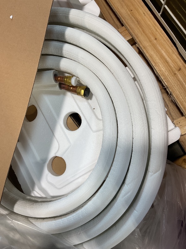 Photo 1 of **LOOKS NEW. MOLD SMELL. ONE BOX OF TWO. SELLING FOR PARTS AS PARTIAL SET****MRCOOL 24000 BTU 230V Ductless Inverter Mini Split Air Conditioner & Heat Pump System, 5th Gen DIY - Wall-Mounted AC Unit w/ Heating and Cooling for Home, Office & Commercial Spa