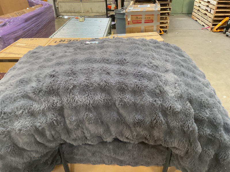 Photo 1 of *** USED/MINOR DAMAGE – DIRTY FROM TRANSPORT***Ashley Sleep Gruve 14 Inch Plush Memory Foam Queen Mattress 3 in 1 Bean Bag Chair Giant Bean Bag Chairs for Adults with Bubble Cover Convertible Bean Bag Floor Cushion with Machine Washable Cover for Living R