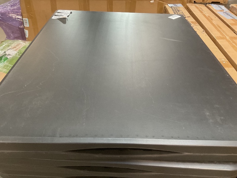 Photo 1 of *** USED/MINOR DAMAGE***6FT Folding Table with Carrying Handle: Upgrade Thickened Heavy Duty Portable Foldable Table | Perfect Plastic Tables for Party, Dining, Wedding, Events, Picnic Indoor, Outdoor, Camping, Utility Black