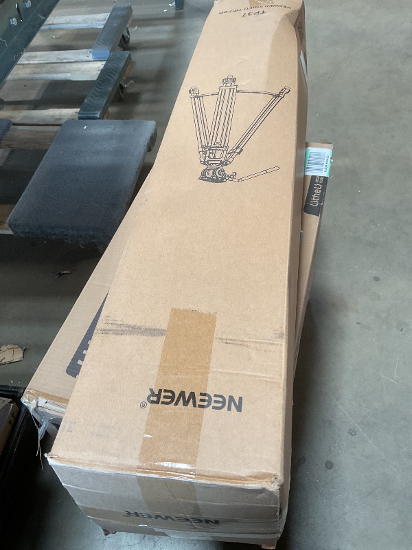 Photo 1 of ***RECOMENDED FOR PARTS/ MISSING ASSEMBLY PIECES*** NEEWER Basic 74" Video Tripod with Fluid Head , Metal Camera Tripod with Smooth Friction Damping, Mid Level Spreader, Quick Release Plate Compatible with Manfrotto 501, Max Load 17.6lb, TP37