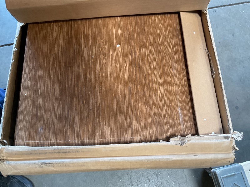 Photo 1 of *** MINOR DAMAGE/UNKNOWN MISSING HARDWARE OR PARTS***Plank+Beam 72 Inch Modern Solid Wood Dining Table - Solid Pine, Wirebrush Finish, Seats 6, Non-Toxic Finish, Easy Assembly, for Kitchen or Office, Pecan Wirebrush