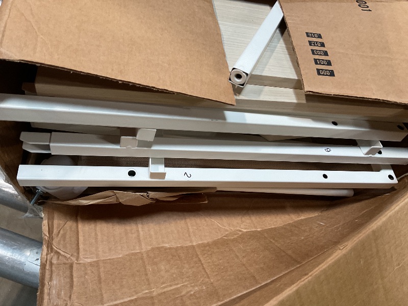 Photo 1 of ***FOR PARTS ONLY/DAMAGED ASSEMBLY PIECES*** Modanais Baby Organizer and Storage - 3 Tier Rolling Cart with Dividers and Drawers, Easy To Assemble, Mobile Utility Cart with Wheels for Nursery, Bedroom, Changing Table & Crib,Off White
