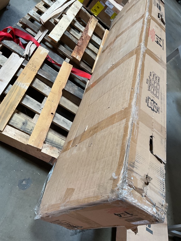 Photo 1 of *** HAS SCRATCHES/ SELLING AS PARTIAL SET.THREE BOXES. MISSING SLIDE* ** Backyard Discovery Sterling Point Cedar Wood Swing Set with Wave Slide, Raised Clubhouse, Wooden Bridge, Rock Wall, Belt Swings, Web Swing, Trapeze, Balcony, Climbing Wall, Ladder, O