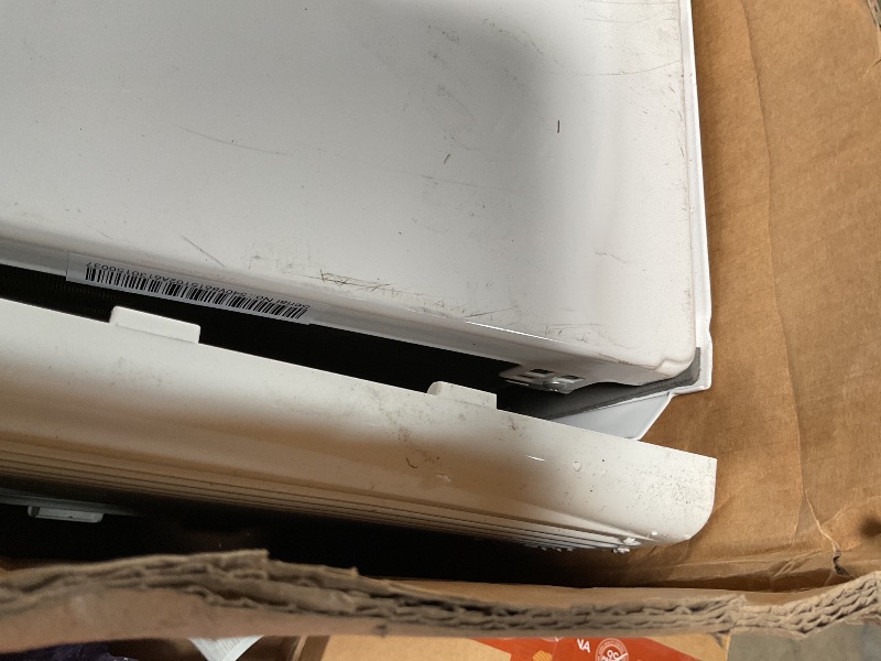 Photo 1 of ** SCRAPES. DENTS. FRAME IS COMING LOOSE.**Keystone 10,000 BTU Slider Window Air Conditioner and Dehumidifier, 115V Air Conditioner Window Unit for Bedroom, Living Room, and Small-Medium Sized Rooms up to 450 Sq.Ft, 4-Way Air Direction Control