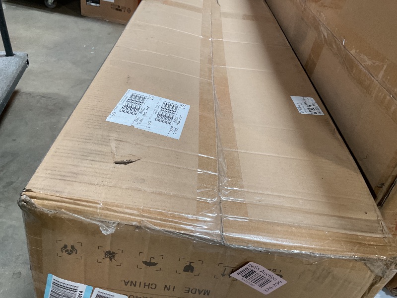 Photo 1 of 10 FT Portable Wheelchair Ramp for Home Step, Aluminum Handicap Ramp with Support Legs,Non-Skid Surface and Reflective Strips,Weight Capacity 600 LBS
