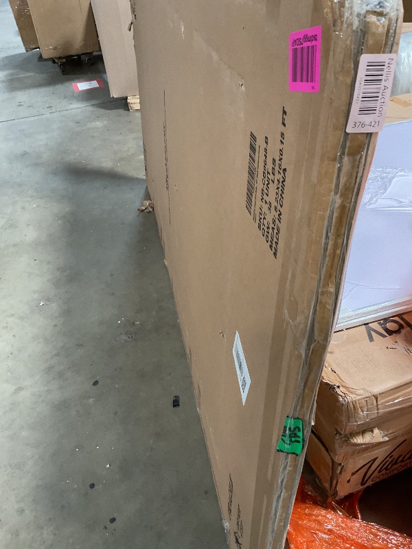 Photo 1 of ** THE TOP OF THE FRAME IS BENDING/DENTED/SPLITTING**Board2by Extra Large Cork Bulletin Board 96" X 48", Black Aluminum Framed 8'x4' Corkboard for Wall, Wall Mounted Notice Pin Board with 18 Push Pins for School, Home & Office