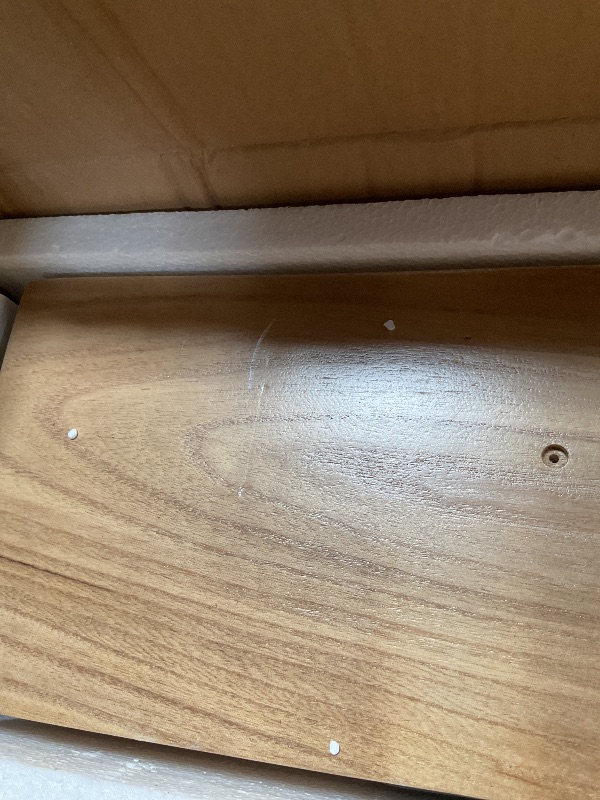 Photo 1 of ** MINOR SCRATCH DAMAGE **TEDIDUWA Floating Shelves for Wall, 60 Inch Extra Long Oak Floating Shelves, Set of 3, Hanging Invisible Brackets Floating Shelves for Living Room,Bedroom,and Kitchen (Light Brwon, 3T60IN)