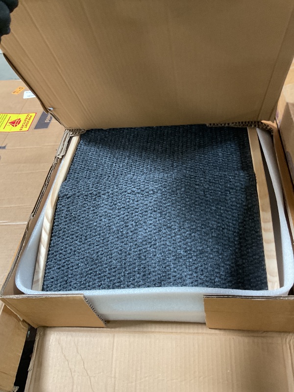 Photo 1 of ???? ???????? Dog Ramp for Bed, 64" Long Foldable Pet Ramp for Small Large Dogs, Dog Ramps for High Beds Car, High Traction with Platform 6 Adjustable Heights 24" to 30" Up to 220LBS, Wood