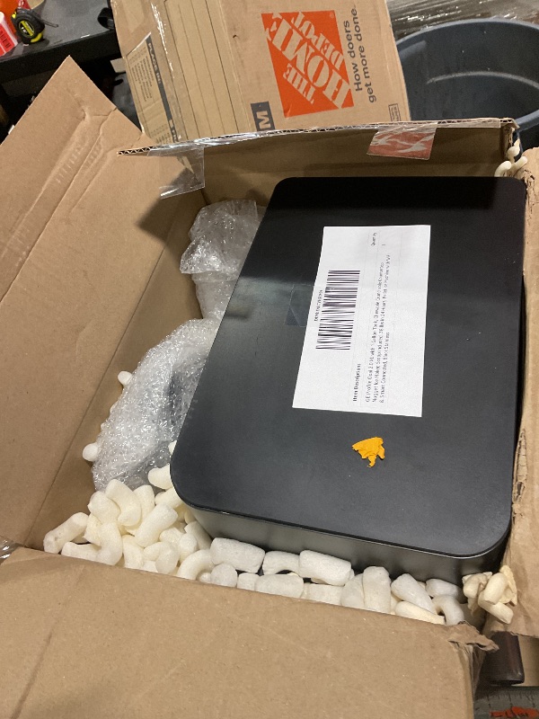 Photo 1 of ***HAS A DENT**** GE Profile Opal 2.0 XL with 1 Gallon Tank, Chewable Crunchable Countertop Nugget Ice Maker, Scoop Included, 38 lbs in 24 Hours, Pellet Ice Machine with WiFi & Smart Connected, Black Stainless