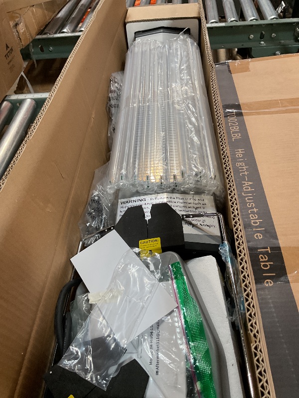 Photo 1 of ***FOR PARTS ONLY/ NON-FUNCTIONAL**** Uthfy 37 Inch Outdoor Electric Patio Heater, 1500W Infrared Heater with Remote, 12H Timer, IP65 Waterproof, Portable Tower Heaters for Home, Garage, Porch, Shop, Backyard, Indoor and Outdoor Use