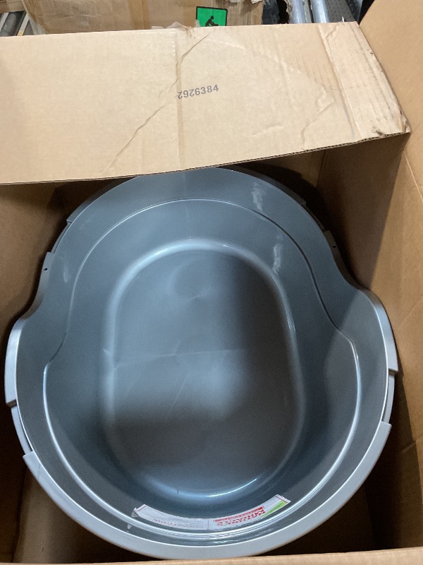 Photo 1 of ***MISSING LID**** Nature’s Miracle Hooded Flip Top Litter Box for Cats, With Built-In Odor Control Charcoal Filter