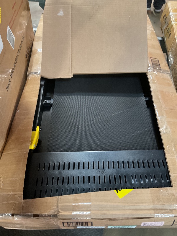 Photo 1 of ***FOR PARTS ONLY/ NON-FUNCTIONAL*** Foldable Treadmil, Walking Pad with Handle Bar, Portable Folding Treadmills for Home/Office 300 Lbs Capacity, Quiet Desk Treadmill with Remote Control & APP