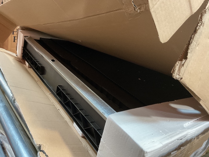 Photo 1 of *** FOR PARTS/ HAS DAMAGES TO BEND LID*** Keter Solana 70 Gallon Storage Bench Deck Box for Patio Furniture, Front Porch Decor and Outdoor Seating – Perfect to Store Garden Tools, Brown/Brown