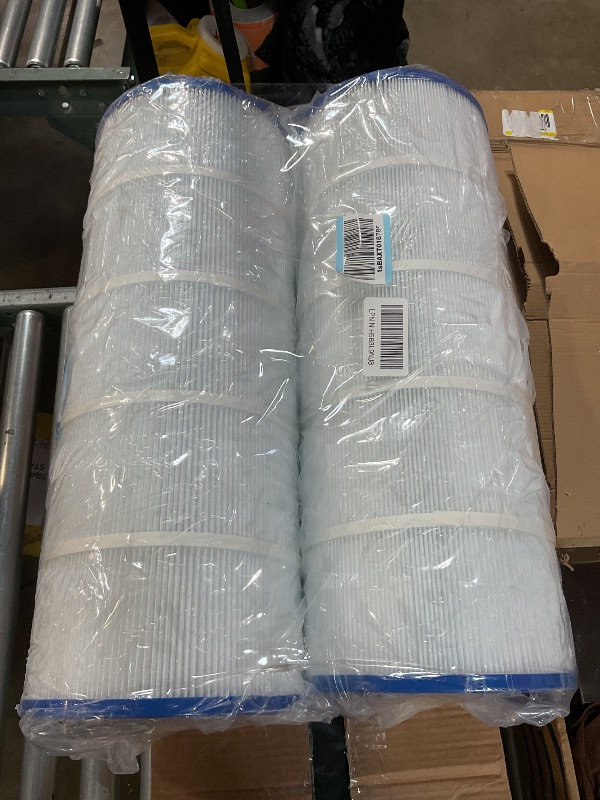 Photo 1 of 2 Pack PA120 Replacement Pool Filter Compatible with Hayward C1200, CX1200RE, Unicel C-8412, Filbur FC-1293, Clearwater II 125, Waterway Pro Clean PCCF-125, 817-0125N, 120 Sq. Ft Cartridge
