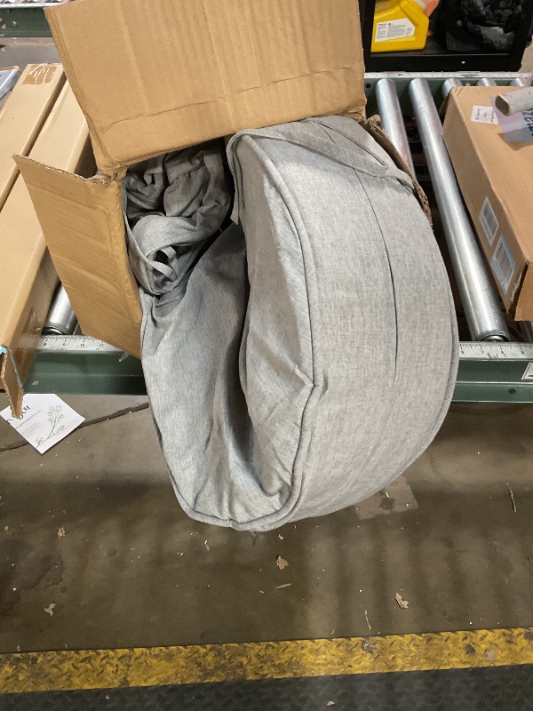 Photo 1 of ***STOCK PHOTO FOR ITEM REFERENCE COLOR DIFFERS STYLE MAY ALSO DIFFER**** Supdurplus Outdoor Sunbrella Square Corner Seat Cushion, 18.5"x16"x3", Set of 4, Non Slip Seat Cushion Pads with Removable Cover for Patio Furniture, Garden Yard Lawn, Canvas Ginkgo