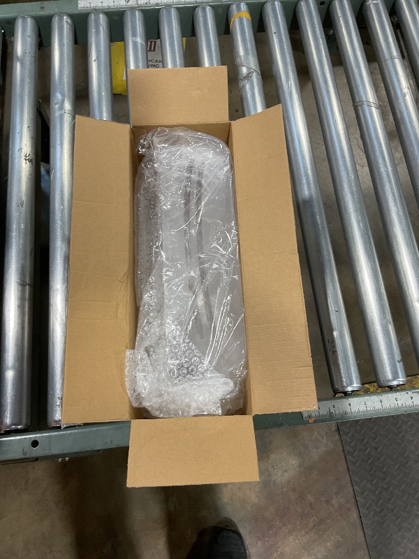 Photo 1 of 240323002 Refrigerator Door Bin Shelf Compatible with Frigidaire or Electrolux, Bottom 2 Shelves on Refrigerator Side, Clear, Double Unit, Replaces PS429725, AP2115742