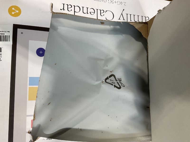 Photo 1 of 21.5 Inch Smart Digital Calendar – Electronic Chore Chart & Planner with 1920x1080P IPS Touchscreen, Weekly/Monthly Family Organizer for Wall or Desk, White 2025 New Version