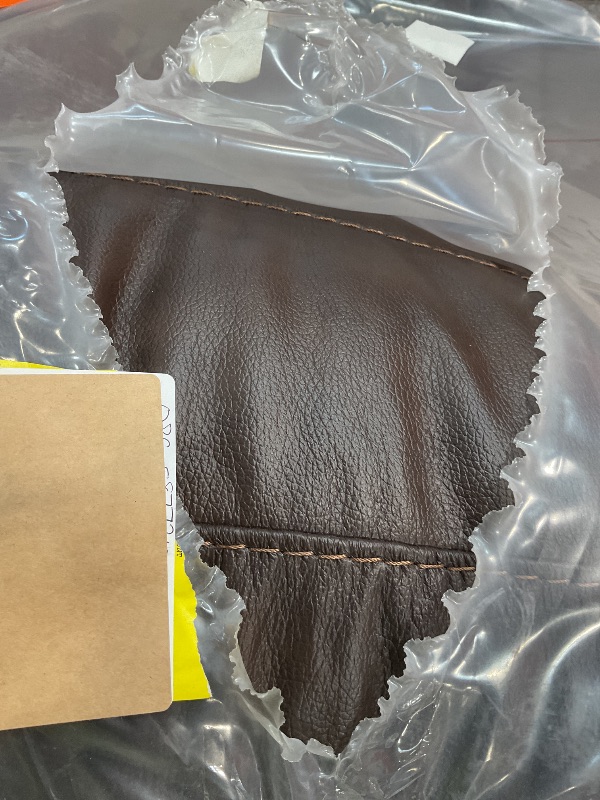 Photo 1 of **SCRAPE DAMAGE ON BACK CORNER**Signature Design by Ashley Colleton Classic Leather Match Sofa with Nailheads, Dark Brown