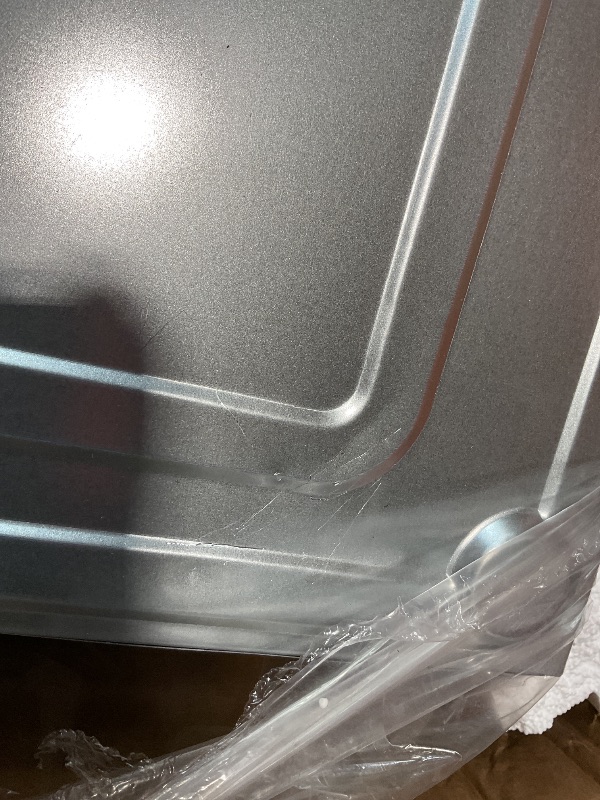 Photo 1 of **DIRT. SCRATCHES. DENTS**AMZCHEF 24" Single Wall Oven, 2.65 Cu.ft. Built-in Electric Wall Oven with 5 Cooking Functions, 360° ROTATING ROTISSERIE, 2200W, Mechanical Knobs Control, Timer, Stainless Steel Wall Oven for Kitchen