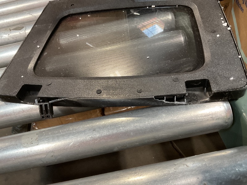 Photo 1 of **MAJOR DAMAGE TO LID. SELLING FOR PARTS. SCRAPES. DIRT **Comfee Portable Washing Machine, 0.9 cu.ft Compact Washer With LED Display, 5 Wash Cycles, 2 Built-in Rollers, Space Saving Full-Automatic Washer