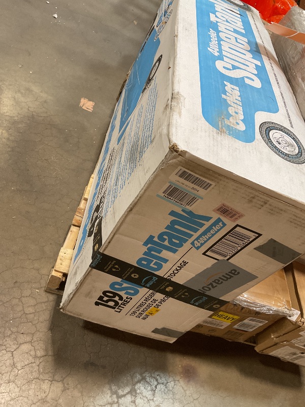 Photo 1 of **DIRT. SCRAPES**Barker (30844) 4-Wheeler Tote Tank - 42 Gallon capacity