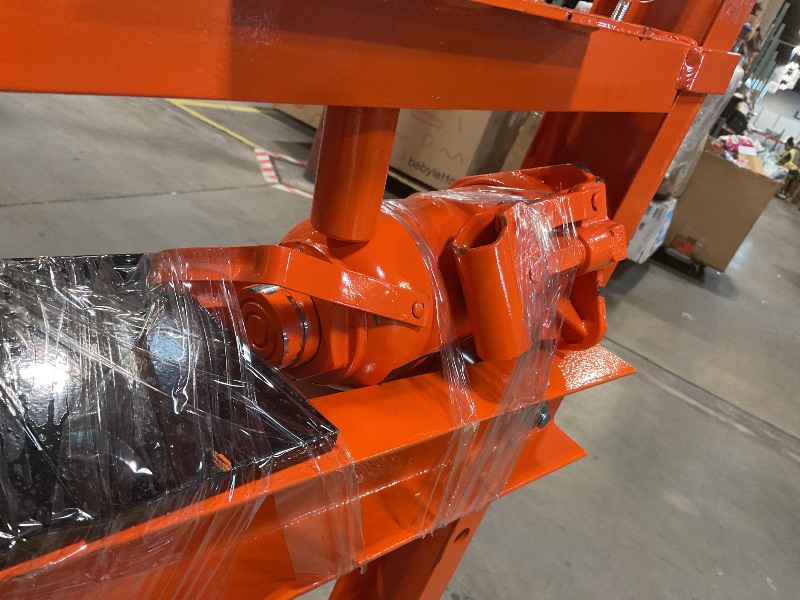 Photo 1 of **MINOR USE WEAR**VEVOR Hydraulic Shop Press, 12 Ton/26000lbs, H-Frame, 4-Hold Adjustable Height, with Movable Plates, for Garage or Professional Users, Orange
Visit the VEVOR Store