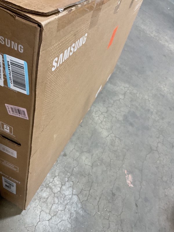 Photo 1 of **MAJOR DAMAGE TO SCREEN. SELLING FOR PARTS **Samsung 58-Inch Class Crystal UHD U8000F 4K Smart TV (2025 Model) Endless Free Content, Crystal Processor 4K, MetalStream Design, Knox Security, Alexa Built-in