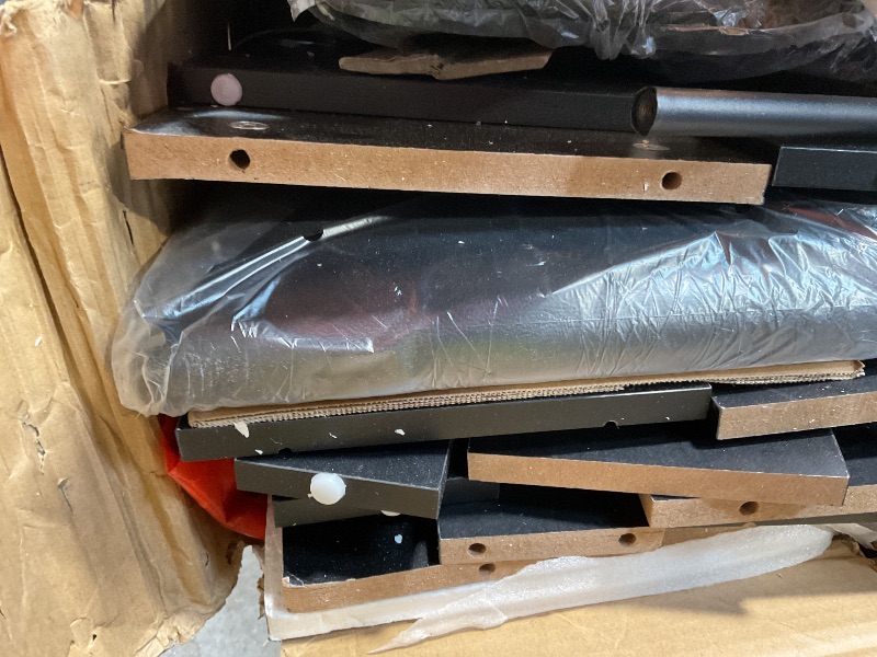 Photo 1 of **COLOR IS BROWN. DAMAGE TO CORNERS. SCRATCH**VECELO Small Bar Table and Chairs Tall Kitchen Breakfast Nook with Stools/Dining Set for 2, Storage Shelves, Space-Saving, Retro