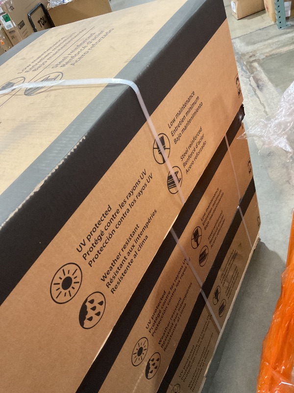 Photo 1 of **3 BOXES. WILL NEED TRUCK FOR PICKUP**Lifetime 60127 20 x 8 Ft. Outdoor Storage Shed, Desert Sand