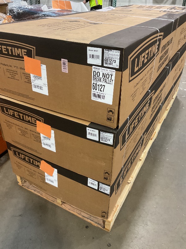 Photo 1 of **3 BOXES. WILL NEED TRUCK FOR PICKUP**Lifetime 60127 20 x 8 Ft. Outdoor Storage Shed, Desert Sand