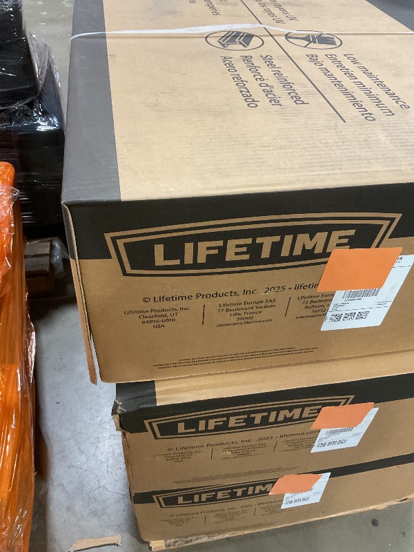 Photo 1 of **3 BOXES. WILL NEED TRUCK FOR PICKUP**Lifetime 60127 20 x 8 Ft. Outdoor Storage Shed, Desert Sand