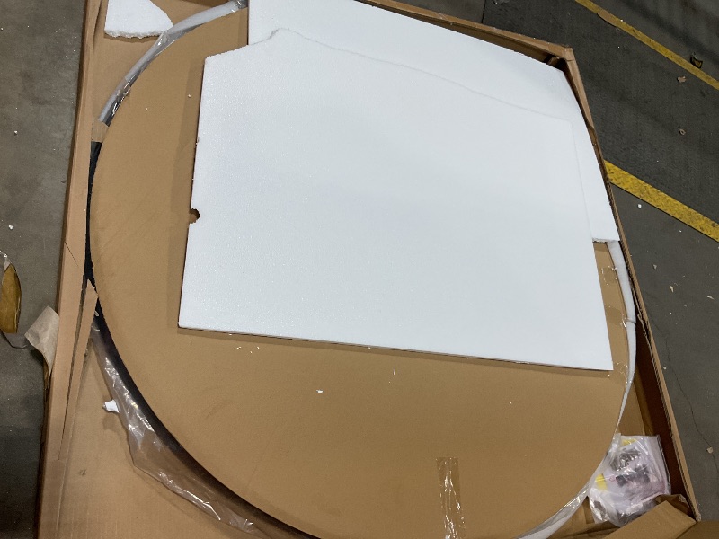 Photo 1 of 60" Round Cast-Top Table