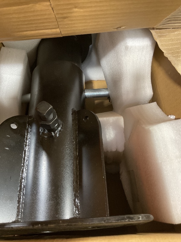 Photo 1 of ***MISSING HARDWARE/BOLTS UNKNOWN*** Wheel to Gooseneck Adapter, Adjustable 17" Hitch Converter with 2-5/16" Ball, Heavy-Duty Steel,Towing Adapter Safety Adapters Fits RV Trailer Truck Bed