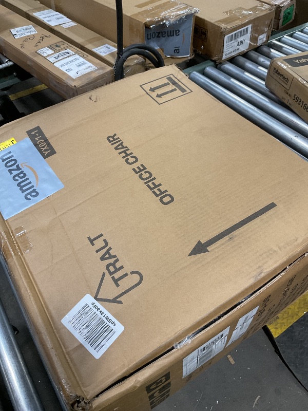 Photo 1 of ***FOR PARTS ONLY/ MISSING ASSEMBLY PIECES*** TRALT Office Chair Ergonomic Desk Chair, 330 LBS Home Mesh Office Desk Chairs with Wheels, Comfortable Gaming Chair, High Back Office Chair for Long Hours (Beige)