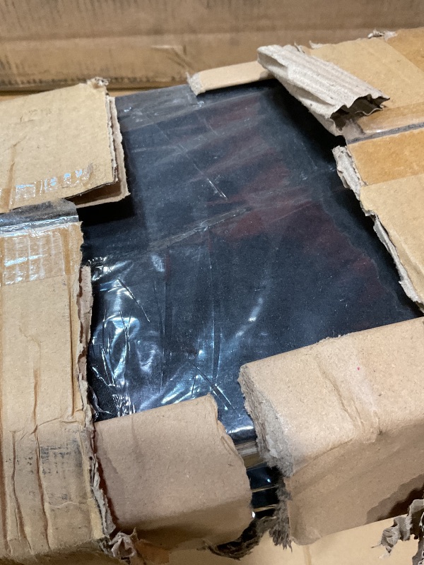 Photo 1 of **45 INCHES UNDAMAGED ON ALL 4 PANELS. MAJOR DAMGE TO THE REST **NMOZATA Wood Panels for Wall and Ceiling, 4PCS 21Sq.Ft 3D Fluted Sound Absorption Wall Panels for Interior Wall Decor for Home, Office, Studio (Oak)