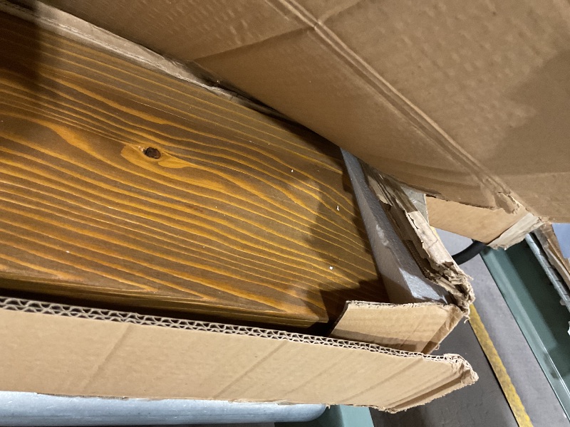 Photo 1 of **MISSING WALL MOUNT BRACKET**BoscoMondo Solid Wood Fireplace Mantel Shelf, Floating Mantle for Living Room, Farmhouse Rustic Wood Mantel, Easy Wall Mount with Heavy-Duty Metal Bracket (60", Oak)