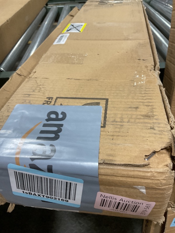 Photo 1 of **MISSING WALL MOUNT BRACKET**BoscoMondo Solid Wood Fireplace Mantel Shelf, Floating Mantle for Living Room, Farmhouse Rustic Wood Mantel, Easy Wall Mount with Heavy-Duty Metal Bracket (60", Oak)