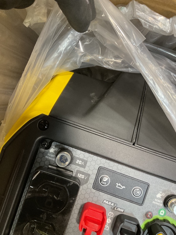 Photo 1 of **SCRAPES. DIRT**Champion Power Equipment 2000-Watt Dual Fuel Ultralight Portable Inverter Generator with Quiet Technology