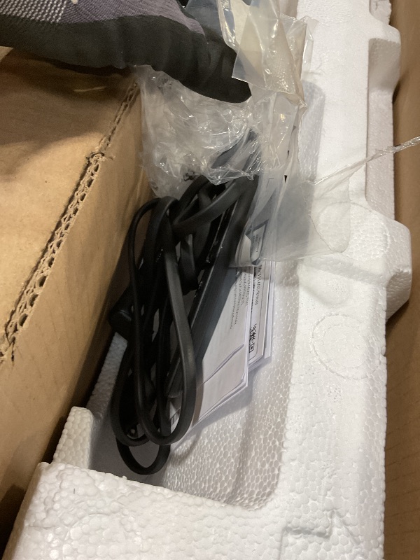 Photo 1 of **MAJOR DAMAGE TO SCREEN. SELLING FOR PARTS**Samsung 85-Inch Class QLED Q7F Series Samsung Vision AI Smart TV (2025 Model, 85Q7F) Quantum HDR, Object Tracking Sound Lite, Q4 AI Gen1 Processor, 4K upscaling, Gaming Hub, Alexa Built-in