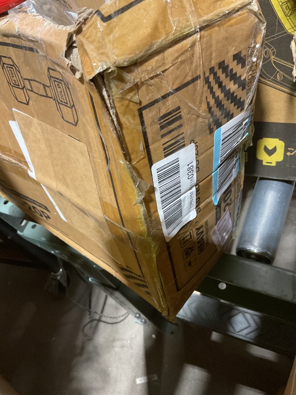 Photo 1 of 20 lb rubber hex dumbbell set