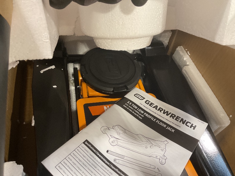 Photo 1 of **SCRAPE DAMAGE **GEARWRENCH 3.5 Ton Low Profile Floor Jack | GWLPFJ3T
